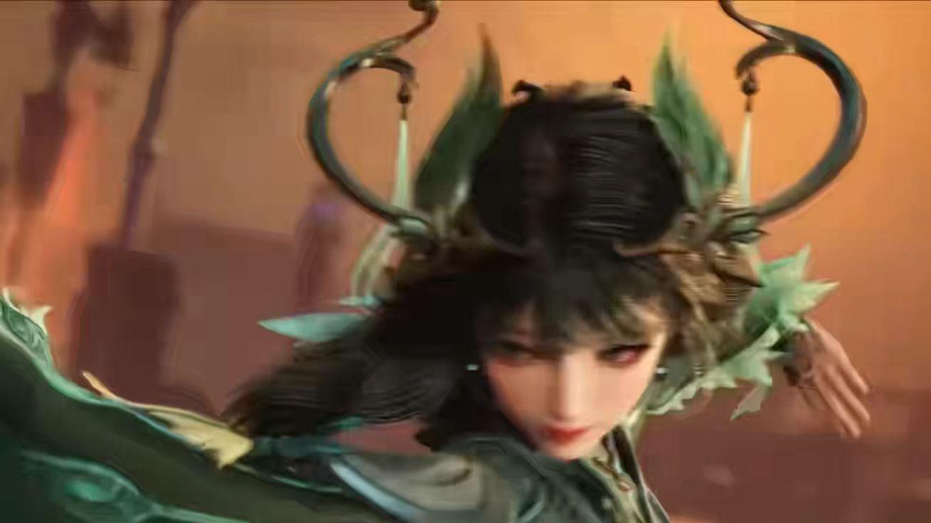 萧萧新造型曝光，头戴羽冠，背生双翼，成了魂圣，比王秋儿还诱人