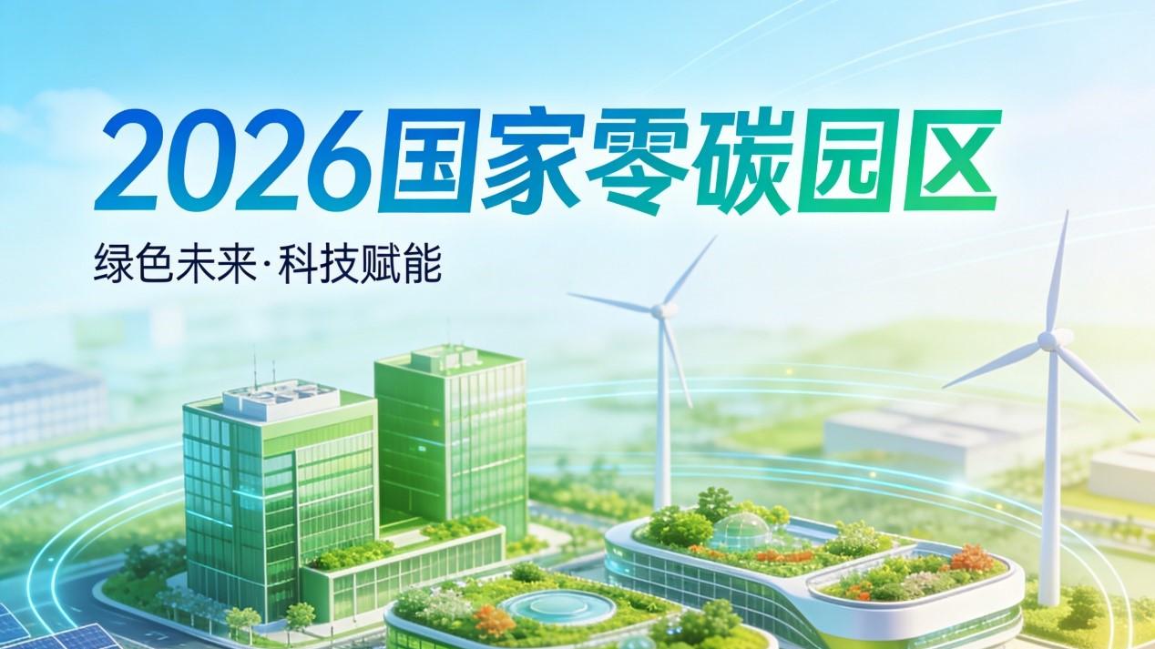 国家为什么要在2026年“下血本”猛推零碳园区？