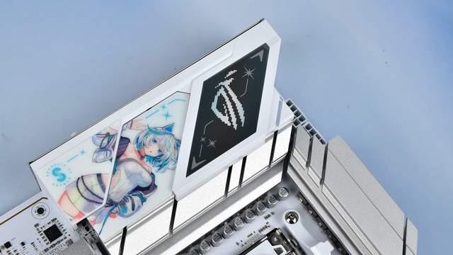 华硕ROG B850吹雪S NEO评测 二次元白色主板还得看吹雪
