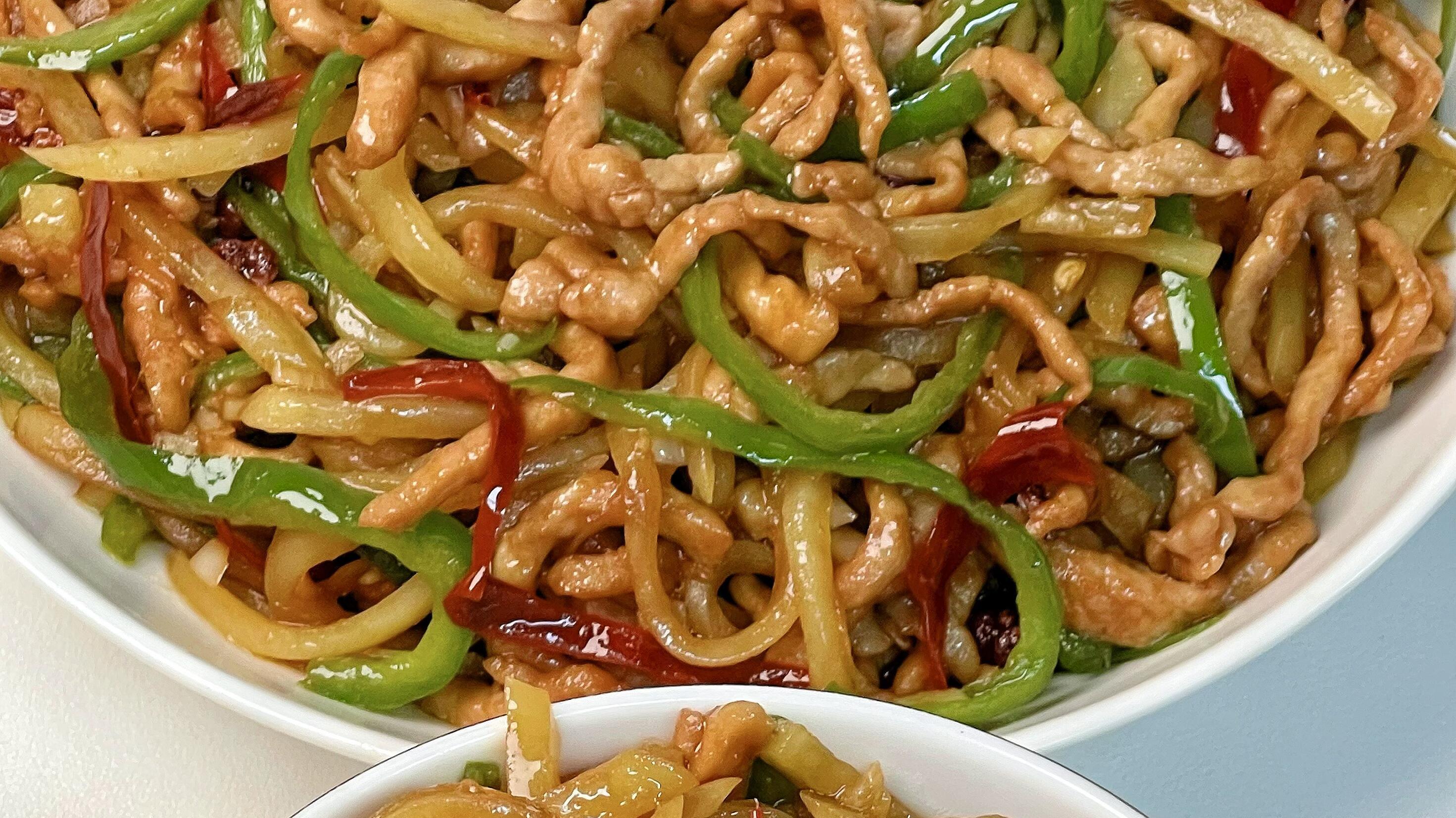 香辣肉丝：一口入魂的下饭神菜！