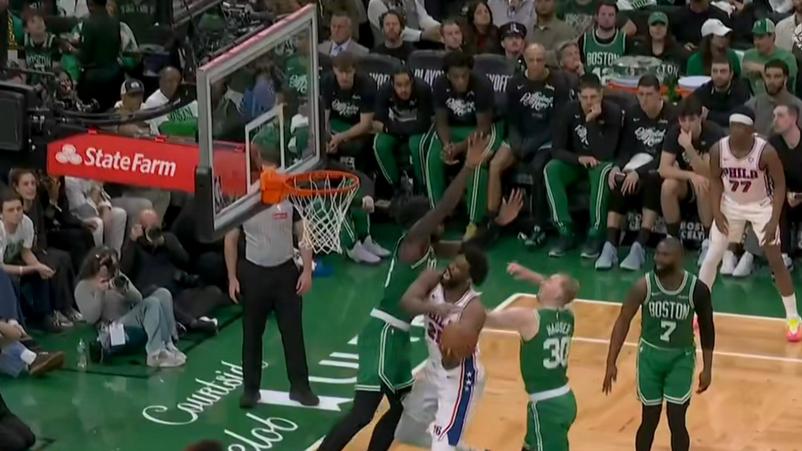 NBA东部四强定2席！76人超级逆袭，恩比德一瘸一拐扛到底