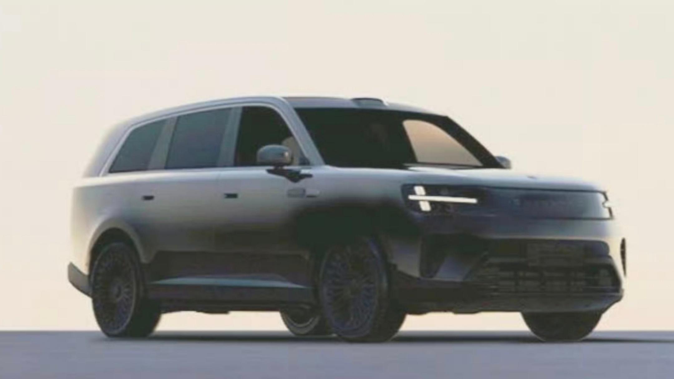 小米澎程SkyNomad首款新车外观公布：智能可变大空间SUV