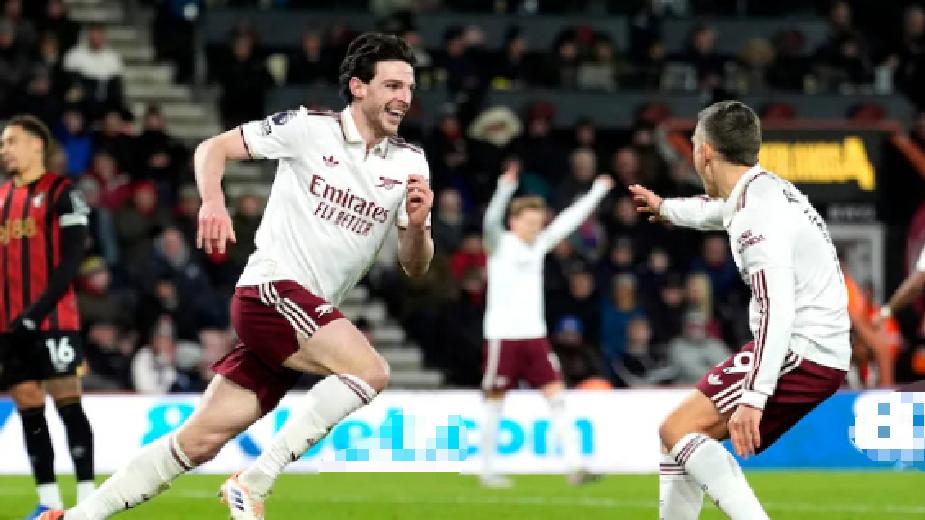 阿森纳3比2逆转伯恩茅斯，五连胜后迎接魔鬼赛程，赖斯双响很关键