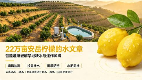 安岳柠檬种植智能灌溉