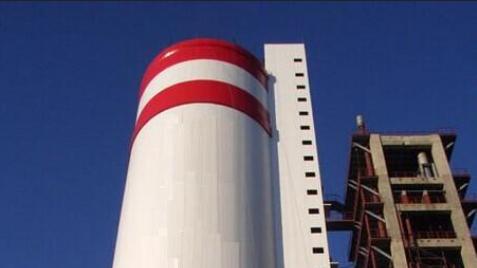 高空造粒塔筒身刷漆美化防腐