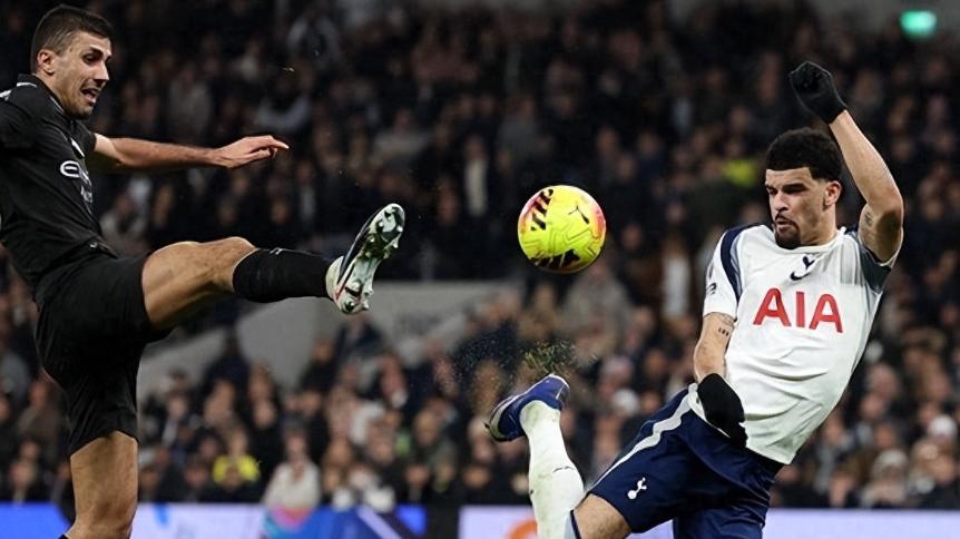 热刺下半场追平曼城！