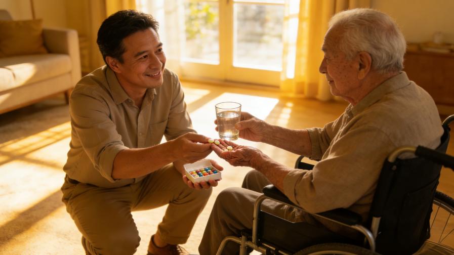 成龙新电影《过家家》里的药盒细节：读懂阿尔茨海默病家庭的真实日常