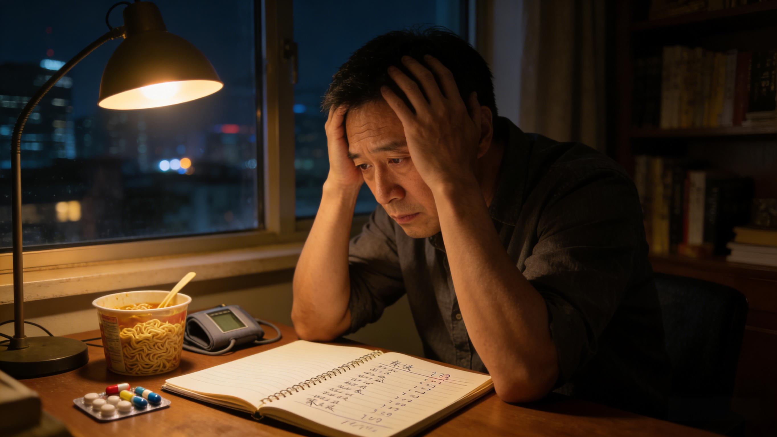 40 岁男人的苦：上有老下有小，不敢喊累不敢倒