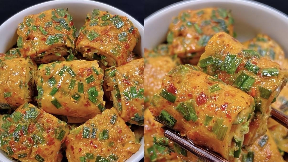 红薯淀粉饼，卷卷就上瘾