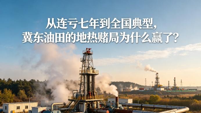 从连亏七年到全国典型，冀东油田的地热赌局为什么赢了？