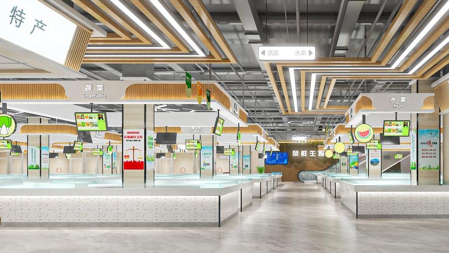 菜市场设计让老市场起死回生