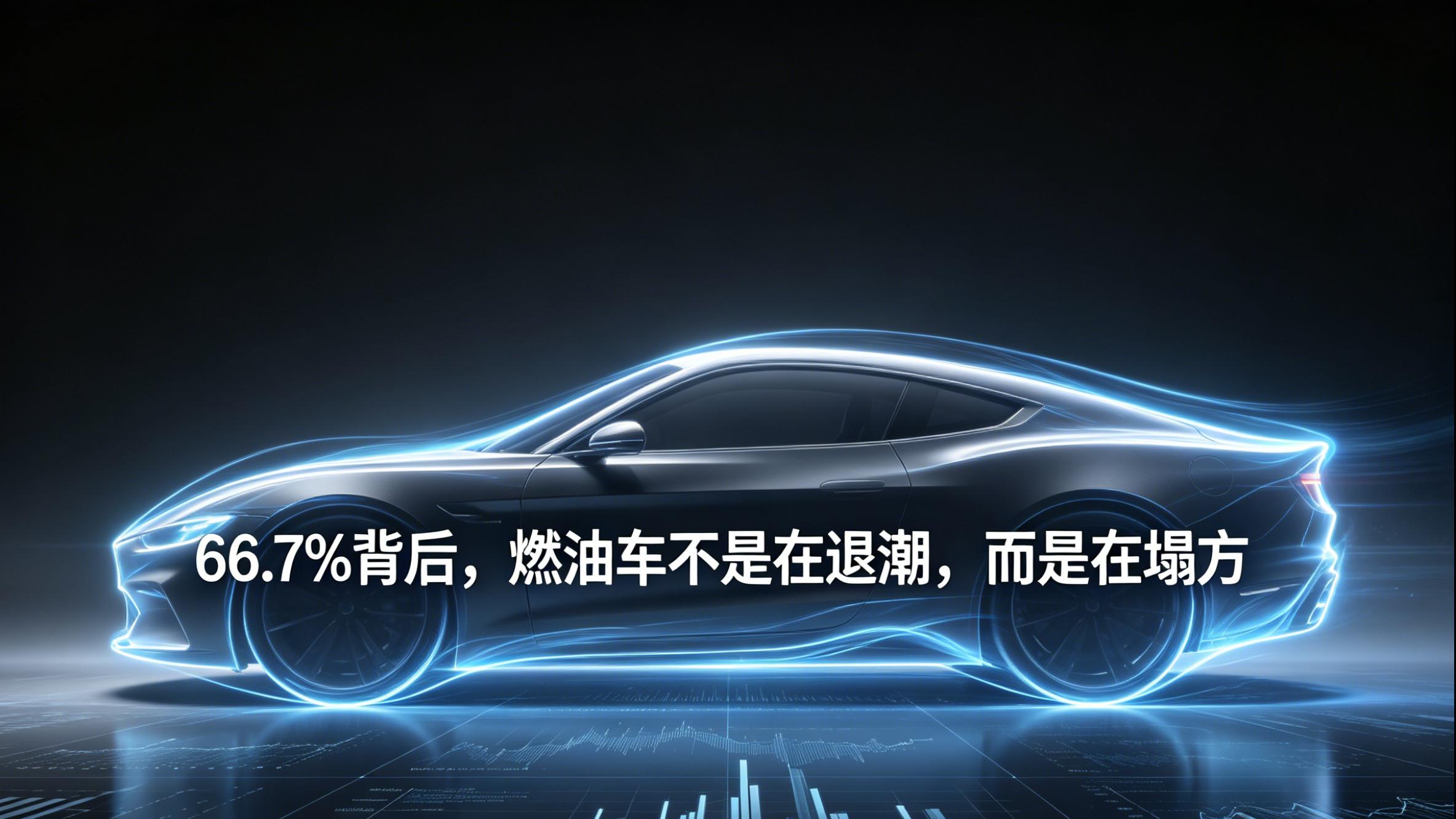 66.7%背后，燃油车不是在退潮，而是在塌方