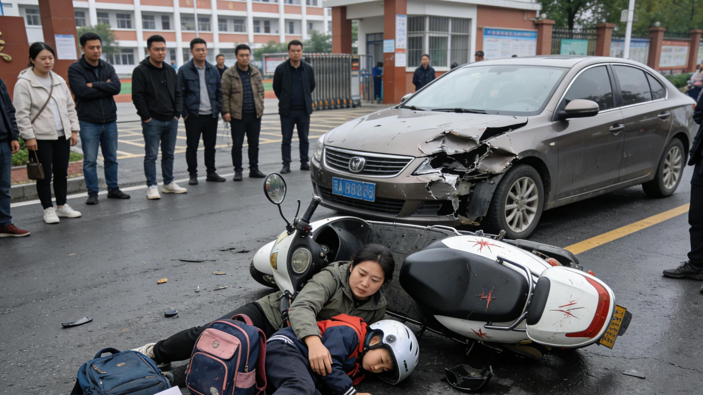 上班顺路送孩子上学发生非主要责任交通事故，可以认定工伤吗？