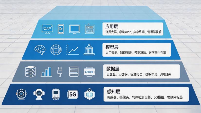 智慧化工园区建设：安全、环保、应急的三位一体平台架构
