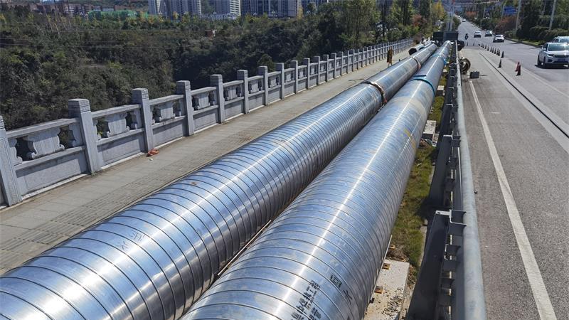 镀锌铁皮预制架空保温管道的结构及特点