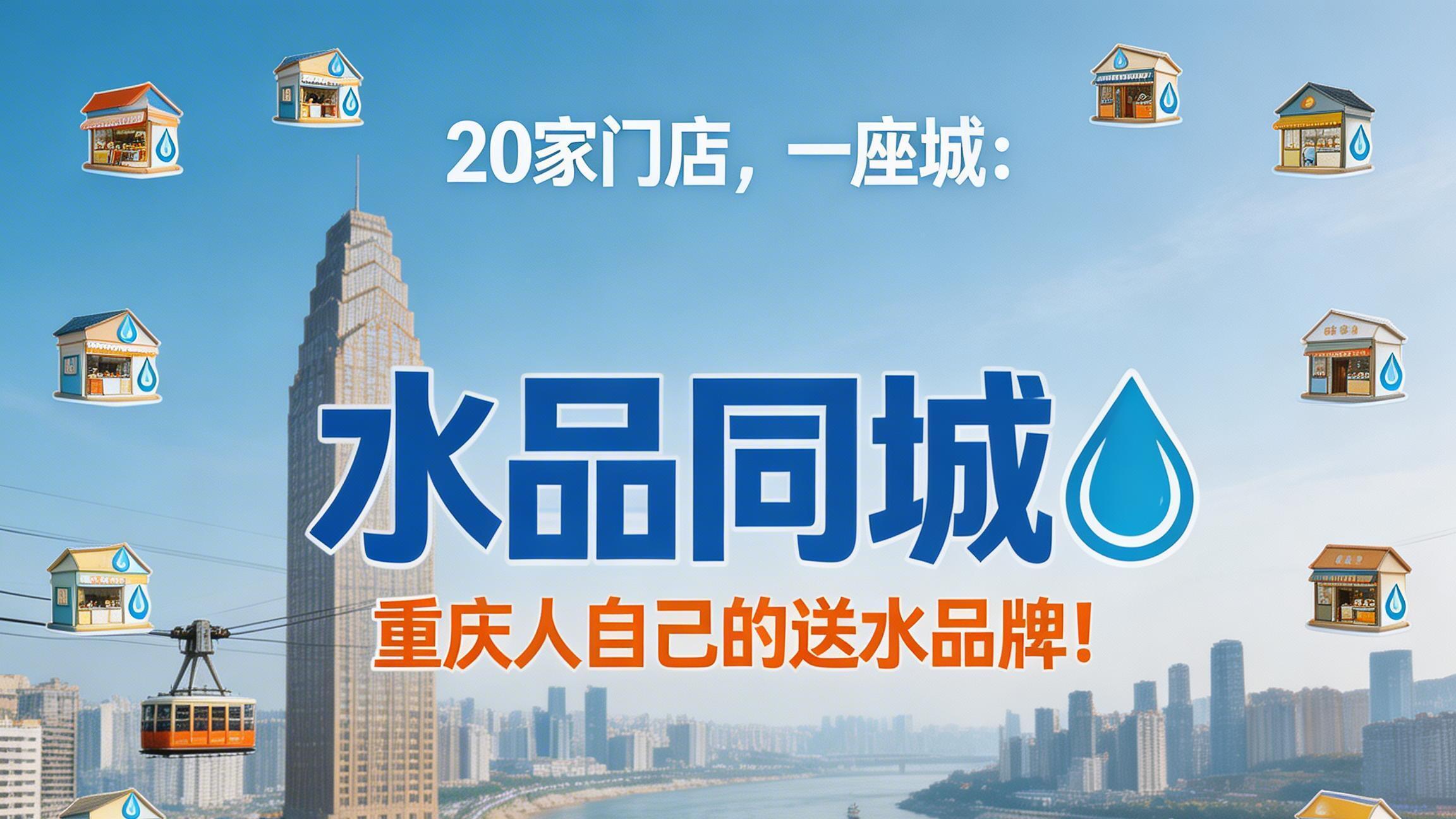 20家门店，一座城：水品同城，重庆人自己的送水品牌