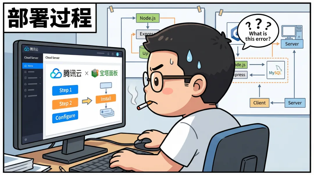 我又变强了……零代码纯口喷上线「全栈」小程序