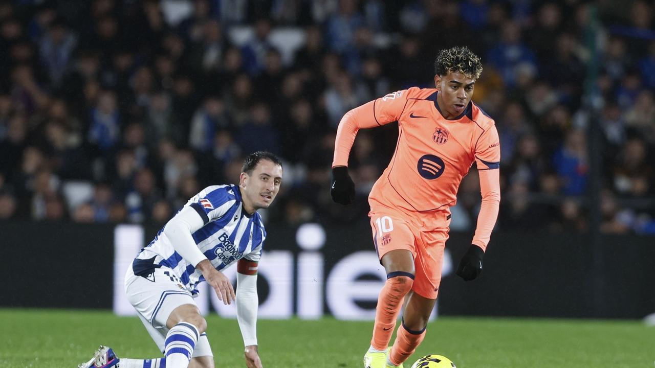 皇家社会2-1巴萨，赛后评分：巴萨10号排第一