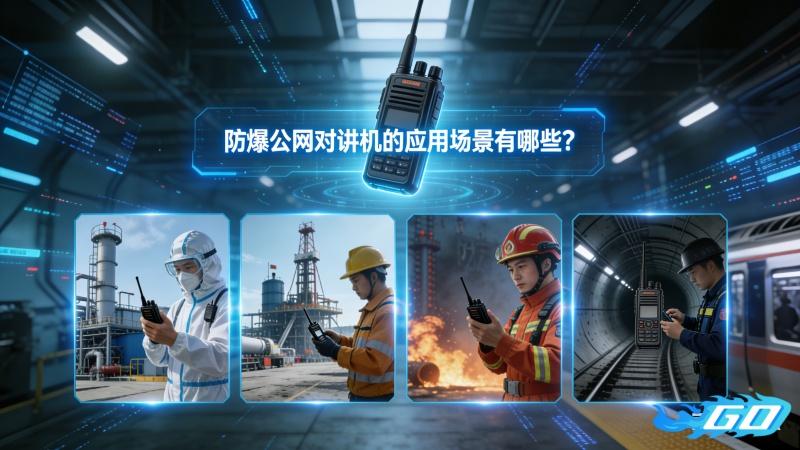 防爆公网对讲机的应用场景有哪些？