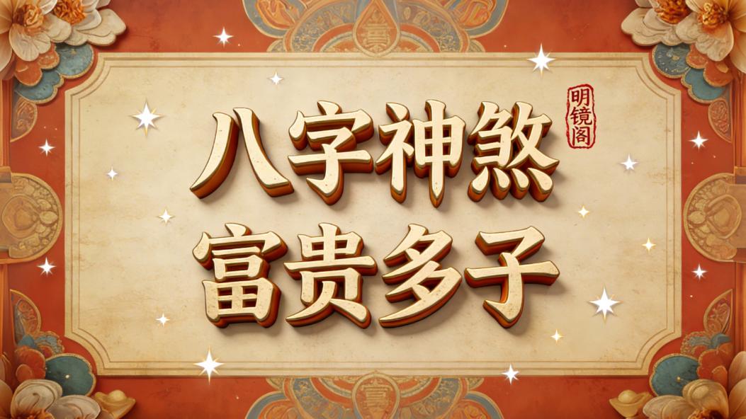 富贵多子神煞判定方法及作用意义详解——风水命理师王镜海