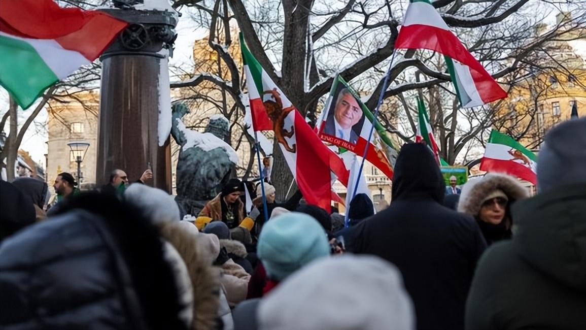 斯德哥尔摩今天为什么到处都是伊朗国旗？