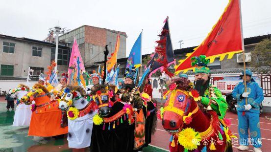 垣曲县英言镇：秧歌排练忙 红火闹元宵