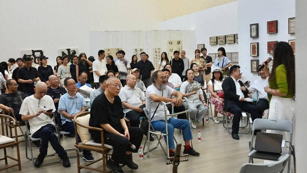 源于诗：赵雪松、杨键书法展在京开幕