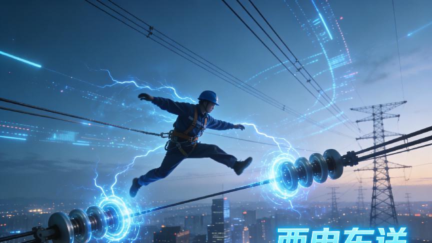 国网湖北上演高空“带电芭蕾”，力保西电东送动脉迎峰度冬