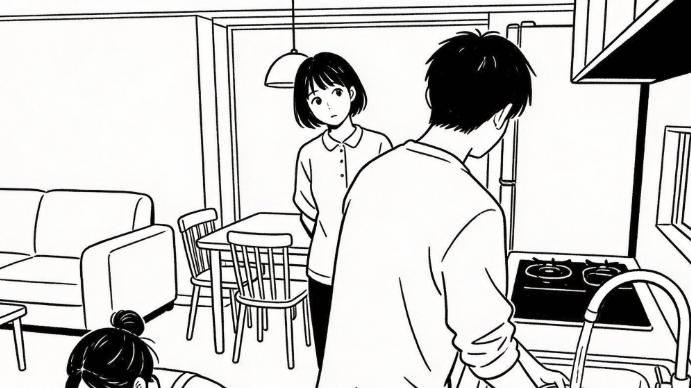 闺蜜总说 “你老公真听话”，我让她来体验我家周末大扫除值班表