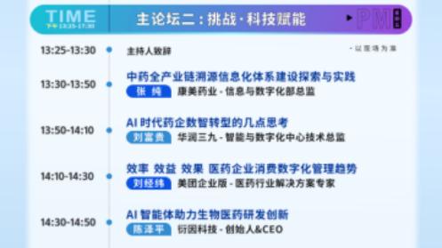 CIO闯会记录——医药健康数字科技大会