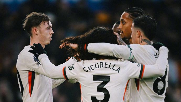 切尔西客场3比1狼队，半场帕尔默戴帽，真核爆发可以延续连胜战绩