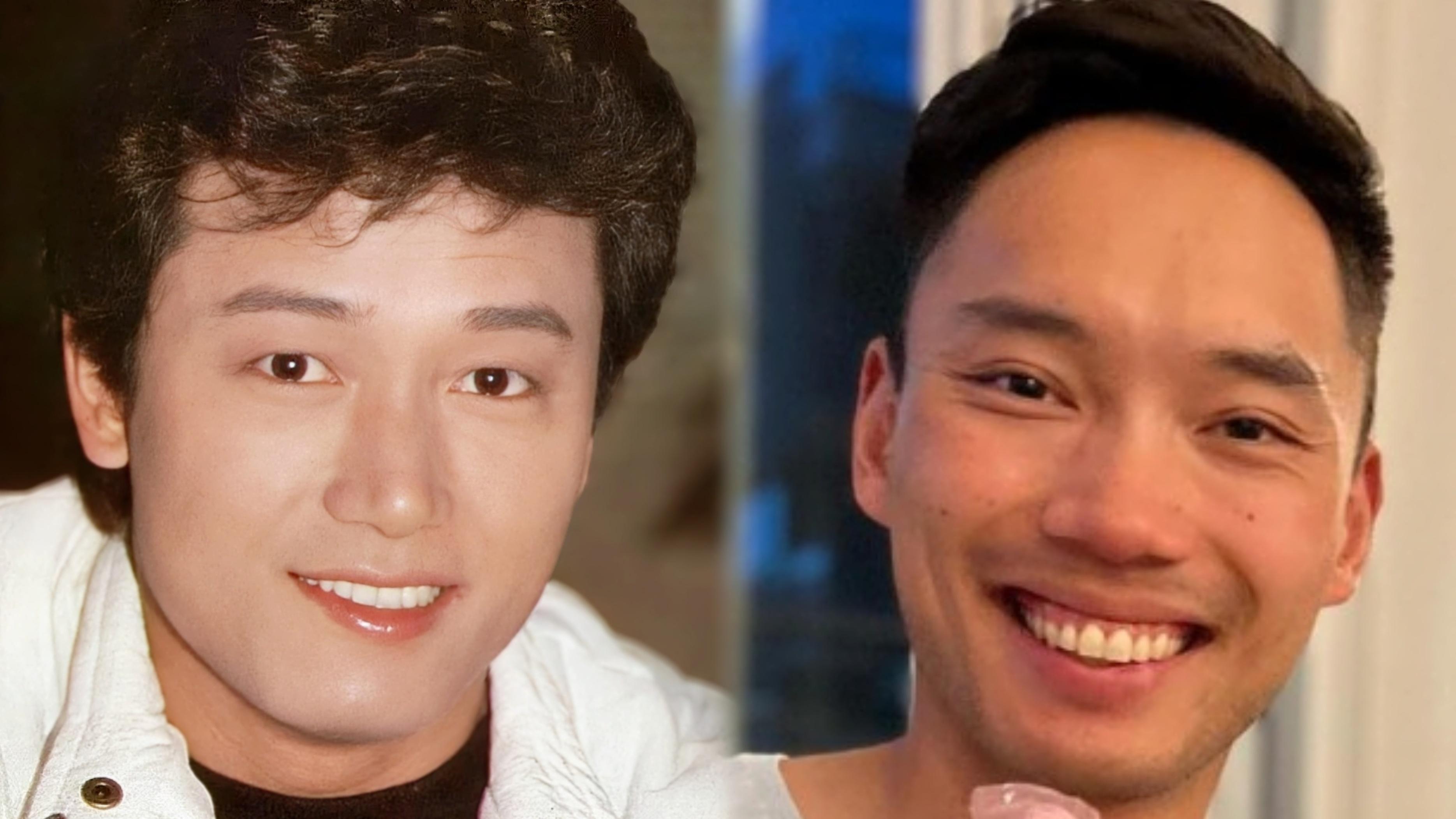 果然丑基因很强大，年轻时玉树临风的男神，生的儿子没一个帅过爹