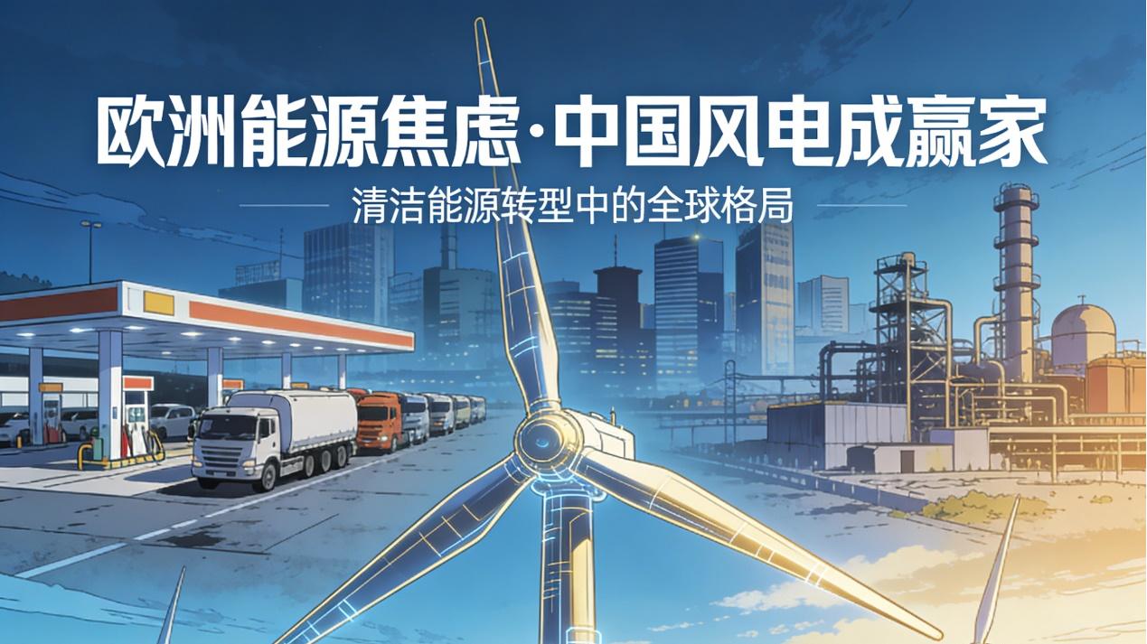 欧洲能源焦虑催生天量订单，最大赢家竟是中国风电