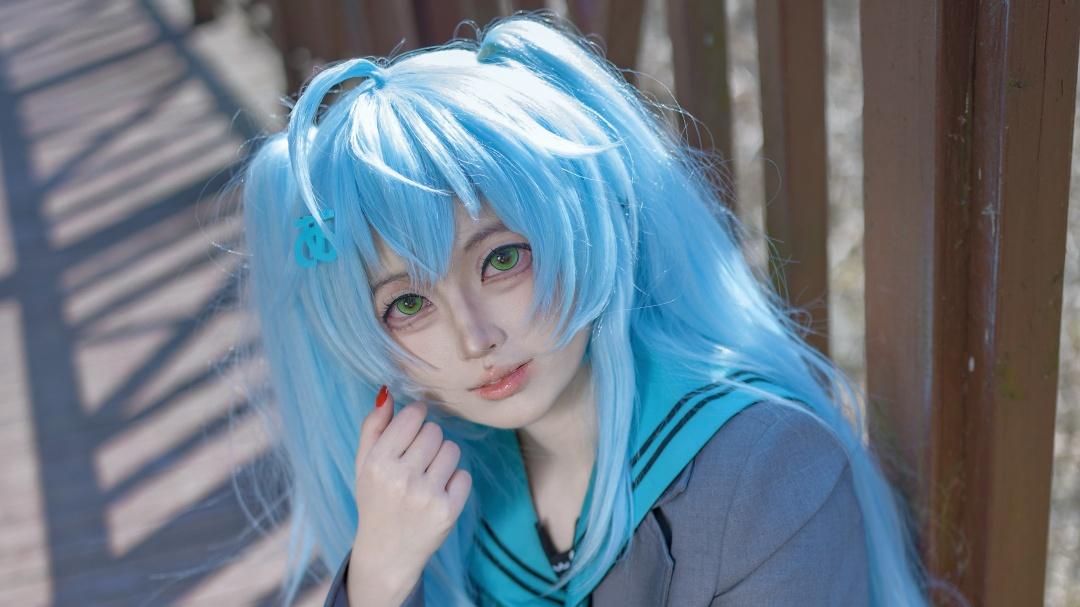 日常jk夏缘cosplay