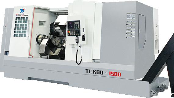 金精智能 TCK80-1500：长轴批量与定制双适配的高效车床