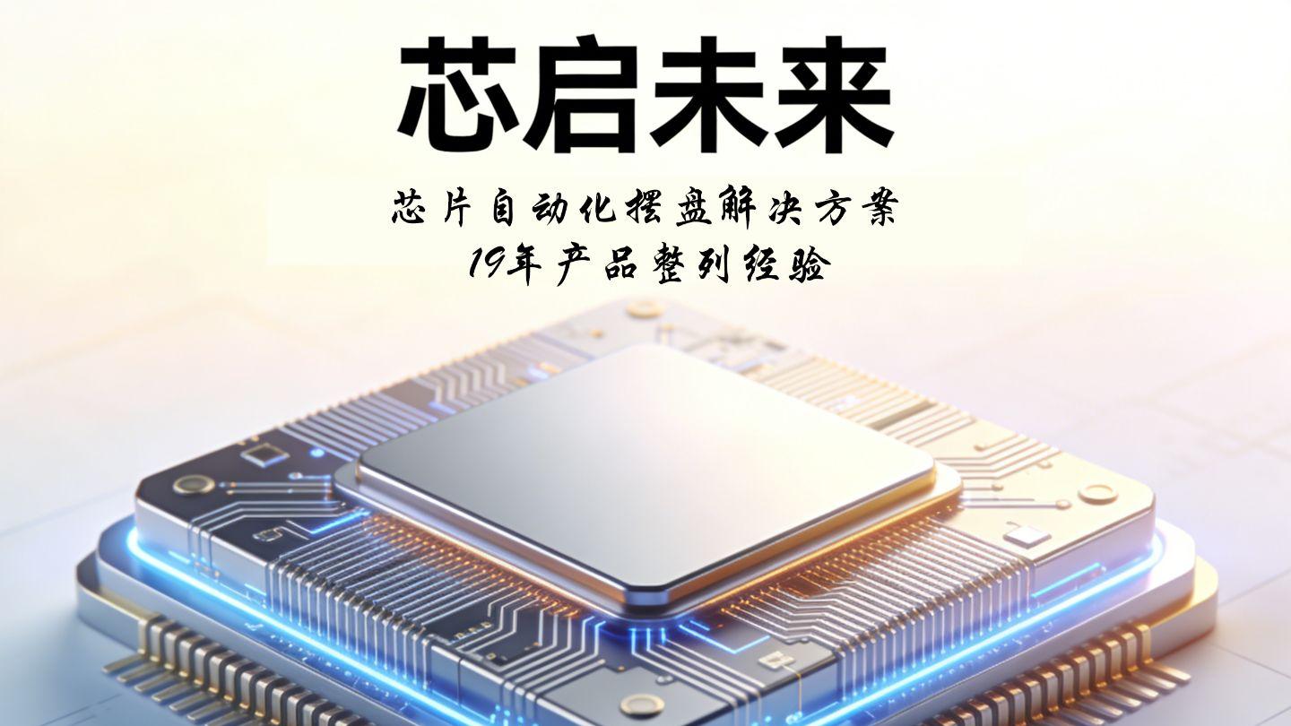 未封装芯片高精度摆盘技术实践：动态筛动式整列方案解析