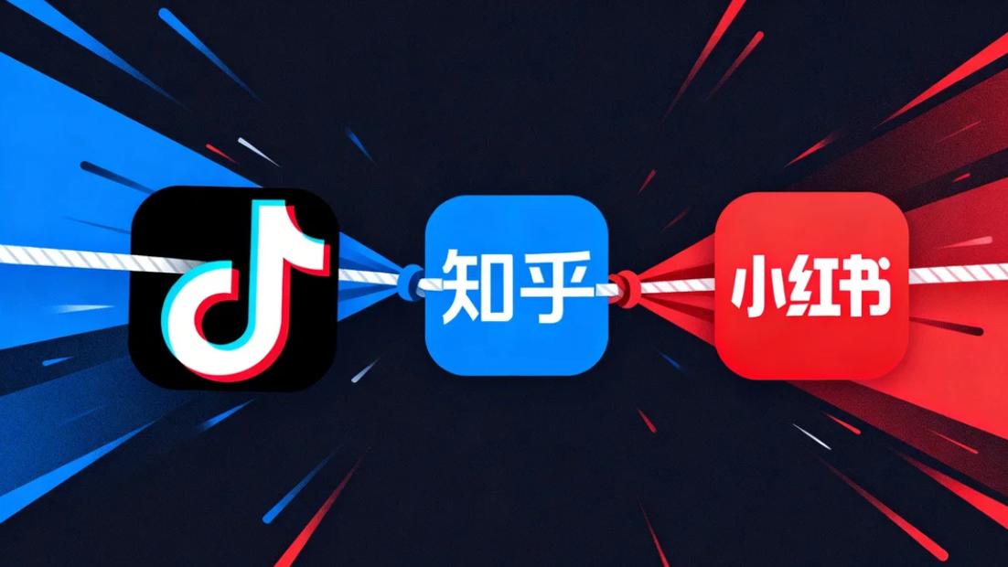 只有抖音小红书还挂念知乎的死活了