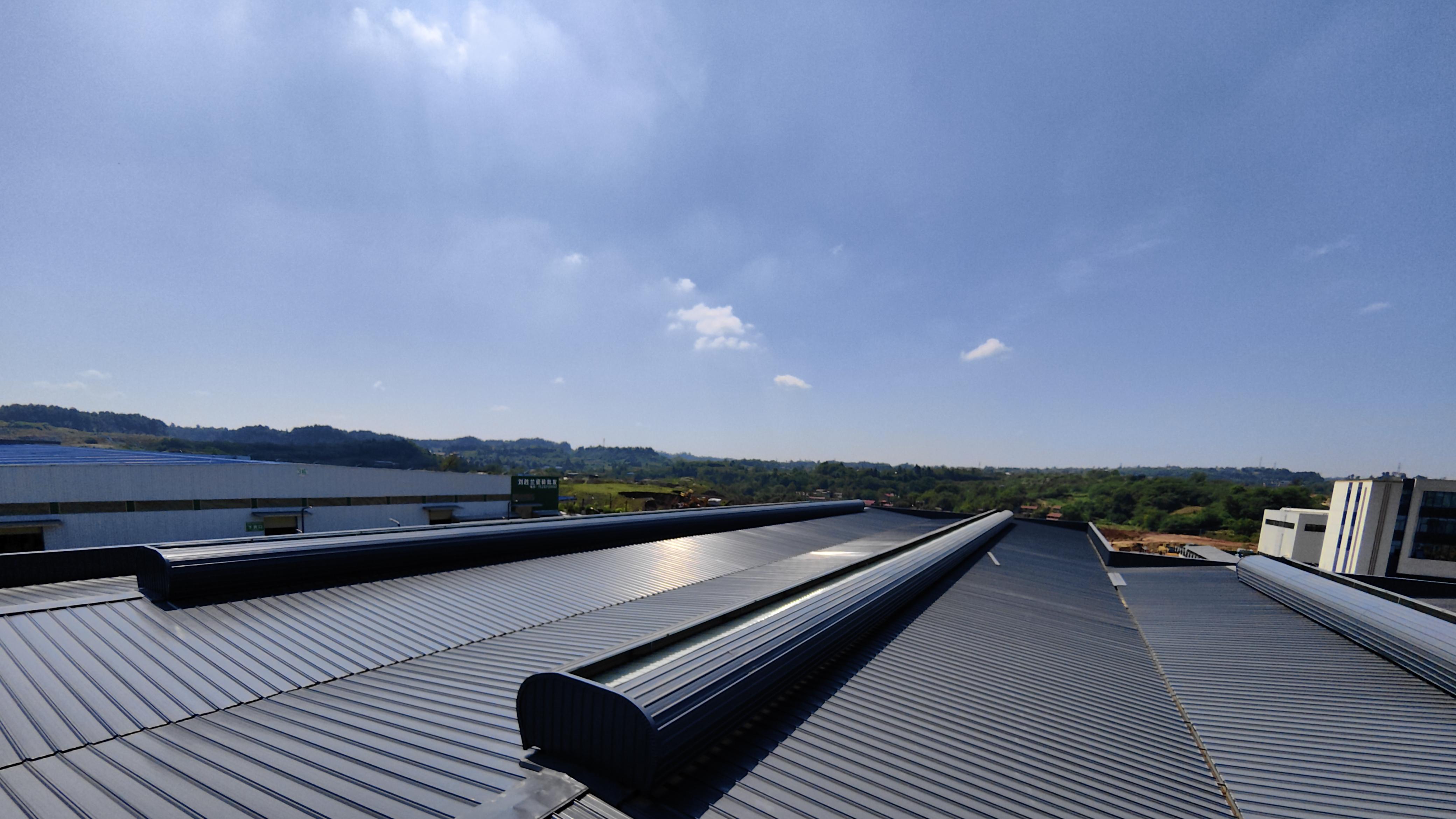 产品介绍: 屋脊纵向开敞式通风天窗