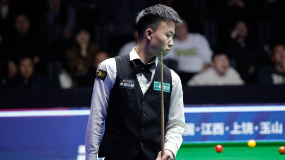 斯诺克最新战报：中国9胜6负，白雨露4-5惜败，江俊5-1横扫晋级！