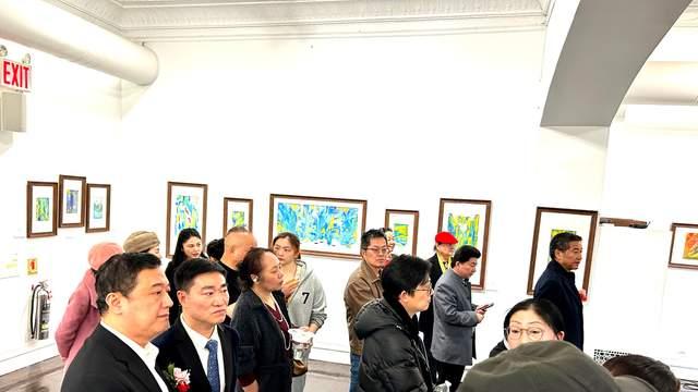 画作赏析｜墨彩跨洋，圣裔丹青耀纽约——孔宪华先生中国画展赏析