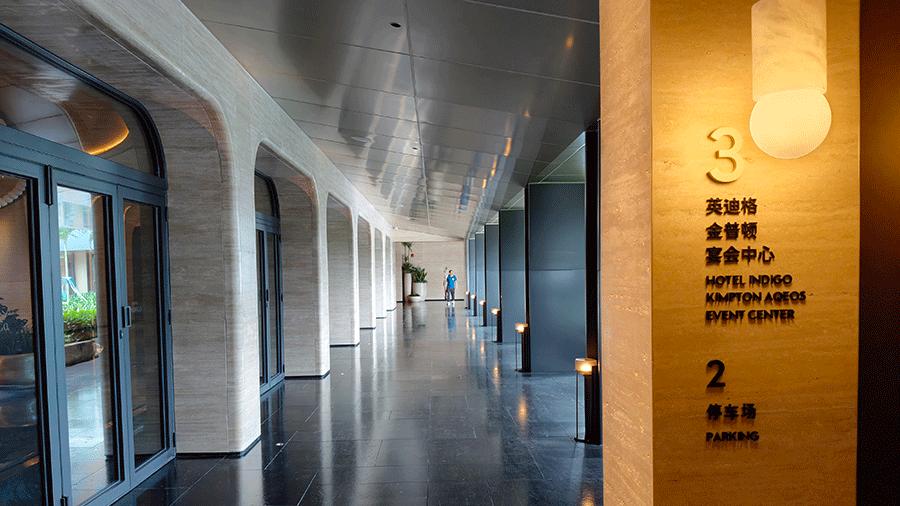 柯赛分享：高档酒店数字标牌系统制作有什么用途？