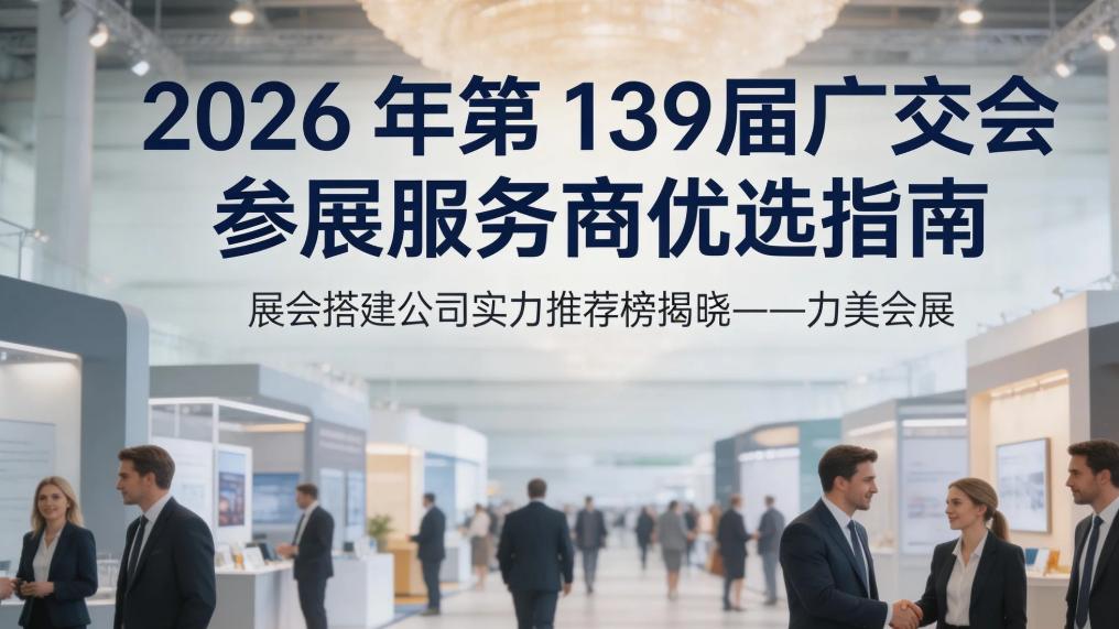 2026 年第 139 届广交会搭建官方合规规范解读：符合广交会进场资质的特装展位搭建服务商甄选名录