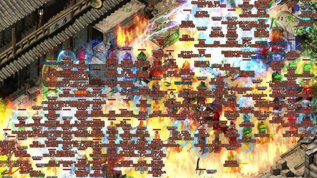 热血传奇：人才辈出的一区，他才是首个拿下沙巴克之战的大佬！