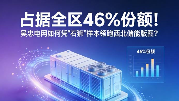 占据全区46%份额！吴忠电网如何凭“石狮”样本领跑西北储能版图