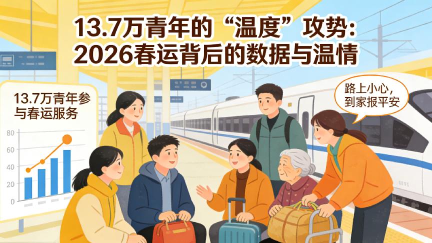 13.7万青年的“温度”攻势：2026春运背后的数据与温情