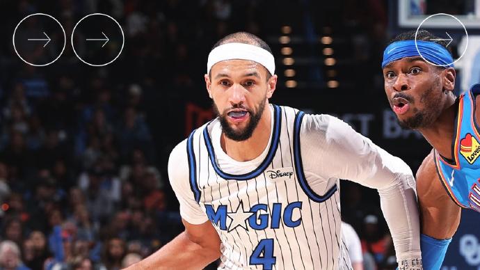 雷霆8次大胜30+，全联盟第一！SGA20分5板9助，保住连续20+纪录