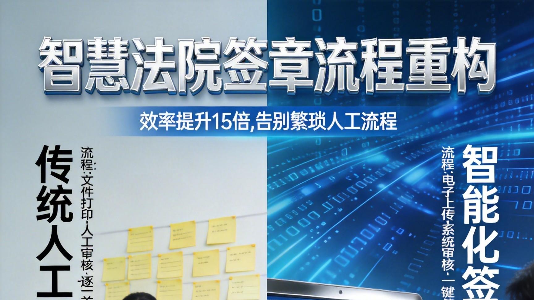 智慧法院建设中的签章流程重构: 迅e签的智能化路径