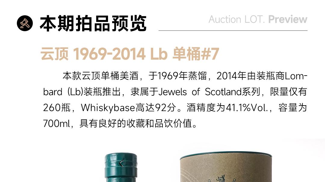 第299期威士忌拍卖 | 隆冬凝霜雪，醇韵染流年