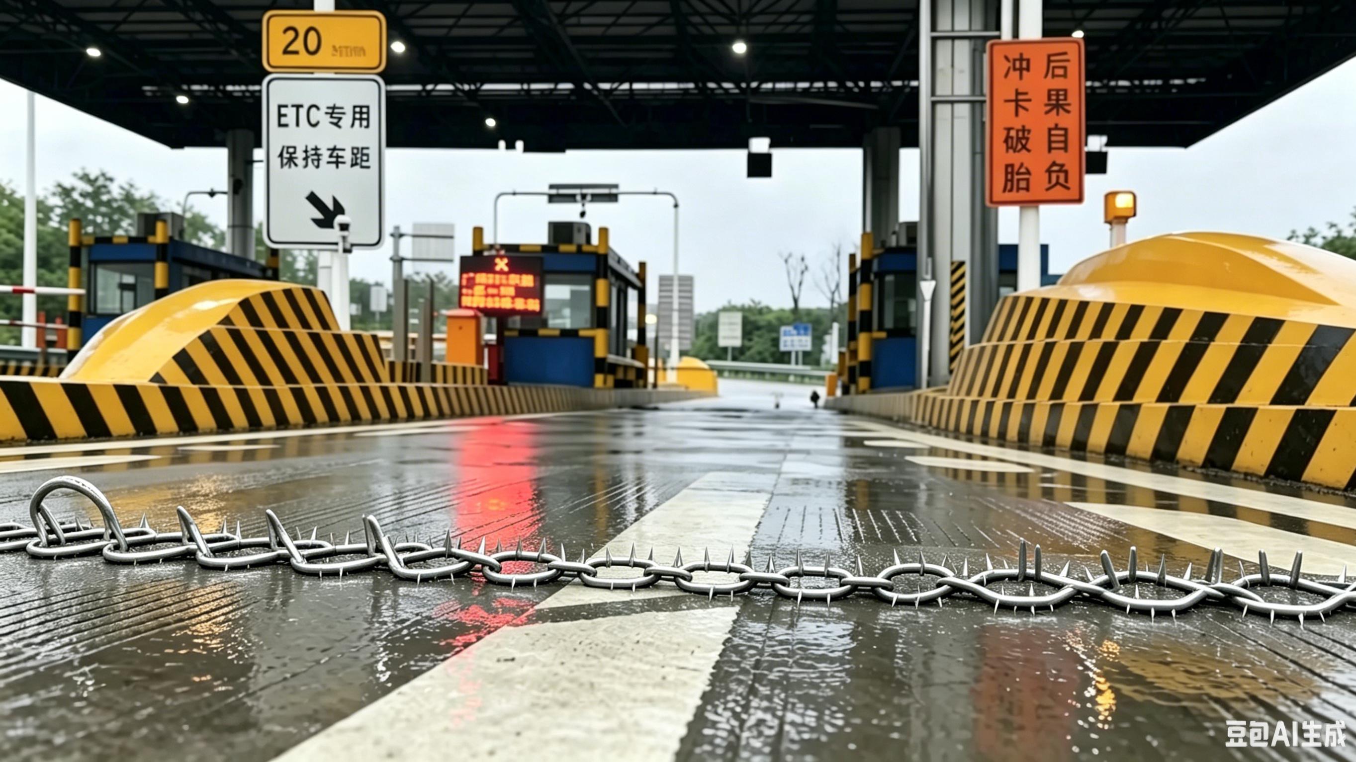 收费站私装破胎器：管理不能越权，更不能以险制险
