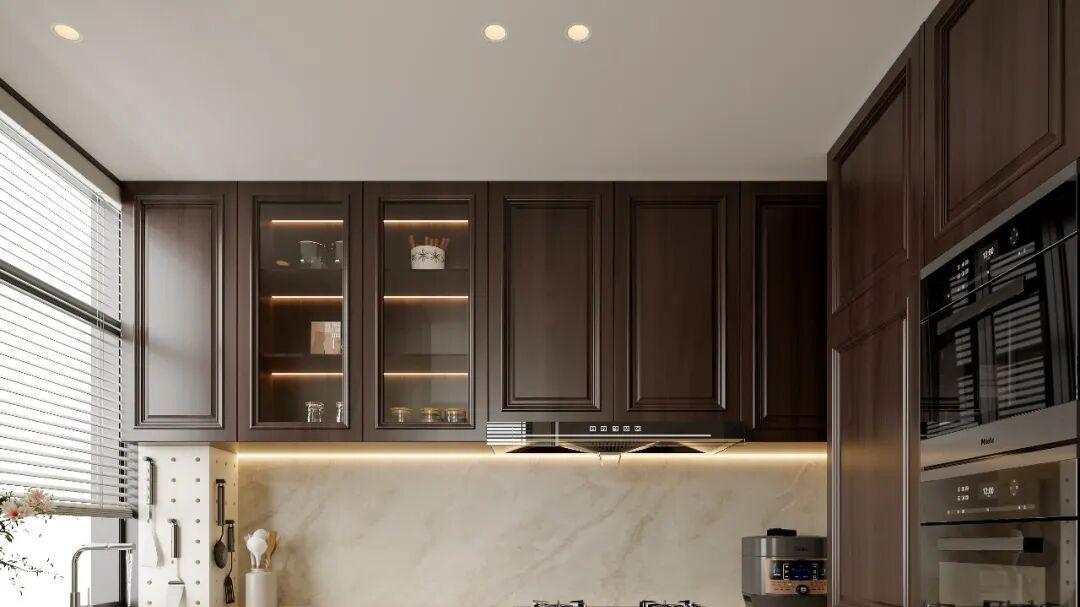 设计作品｜穿越时光的家：鸿运润园140㎡复古美学